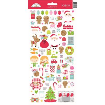 Doodlebug Night Before Christmas Sticker - Night Before Christmas